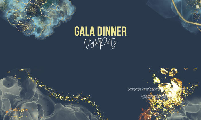 15 Mẫu Thiết kế Backdrop Tổ Chức Gala Dinner