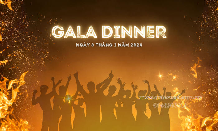 15 Mẫu Thiết kế Backdrop Tổ Chức Gala Dinner