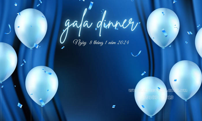 15 Mẫu Thiết kế Backdrop Tổ Chức Gala Dinner