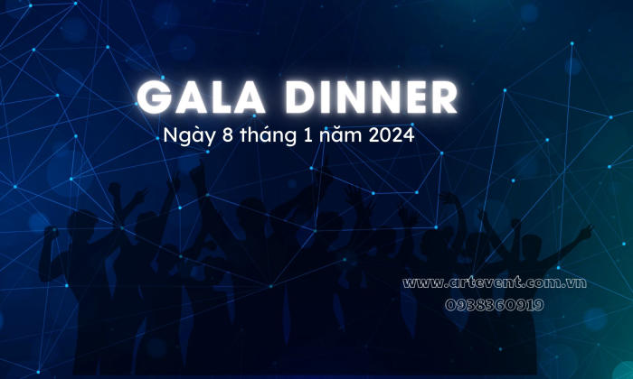 15 Mẫu Thiết kế Backdrop Tổ Chức Gala Dinner