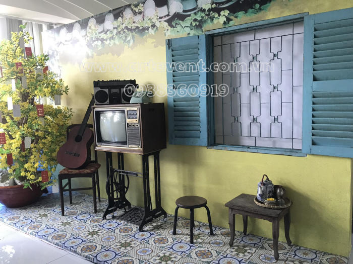 Trang trí Photobooth, Tiểu Cảnh Tết