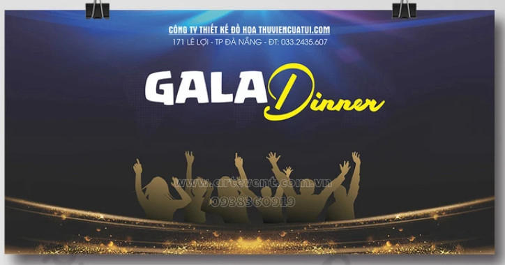 5 Mẫu Ý Tưởng Backdrop Tổ Chức Gala Dinner