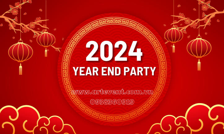 15 Mẫu Thiết kế Backdrop Tổ Chức Year End Party