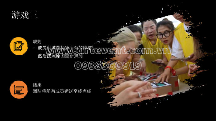 Chương trình Team Building Tiếng Trung - Team Building Chinese Script - 团队建设中文脚本