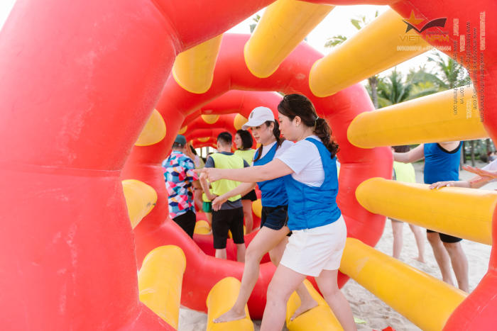 Team Building Nha Trang - SeareFico - Vững Tay Chèo