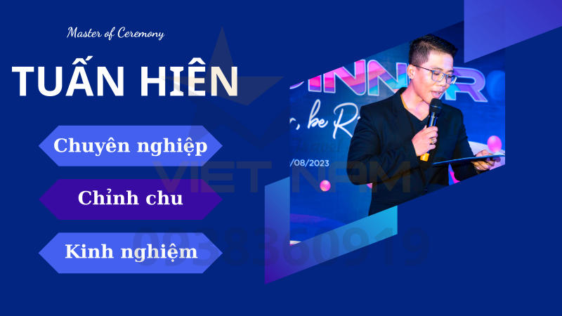 Tổ chức Sự Kiện - Profile Mc Tuấn Hiên