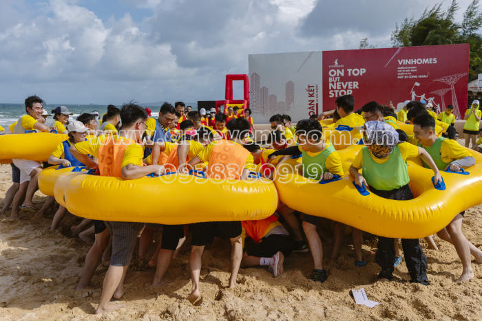 Team Building Nha Trang - SeareFico - Vững Tay Chèo