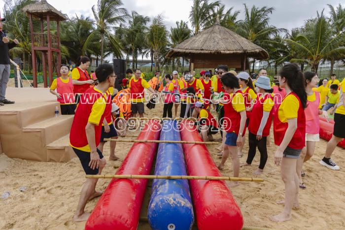 Team Building Nha Trang - SeareFico - Vững Tay Chèo