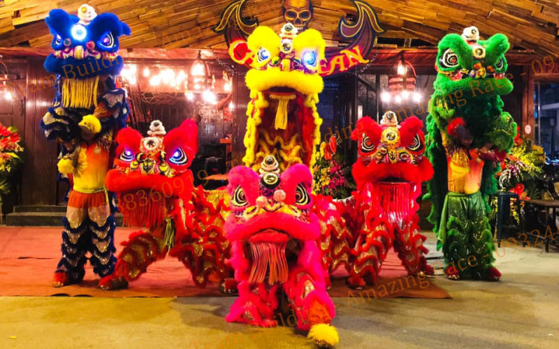 [Top 5] Đội Múa Lân Sư Rồng Khai Trương Giá Rẻ Tại TP.HCM