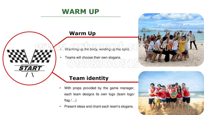 Kịch Bản Team Building Tiếng Anh - English Team Building Detailed Script