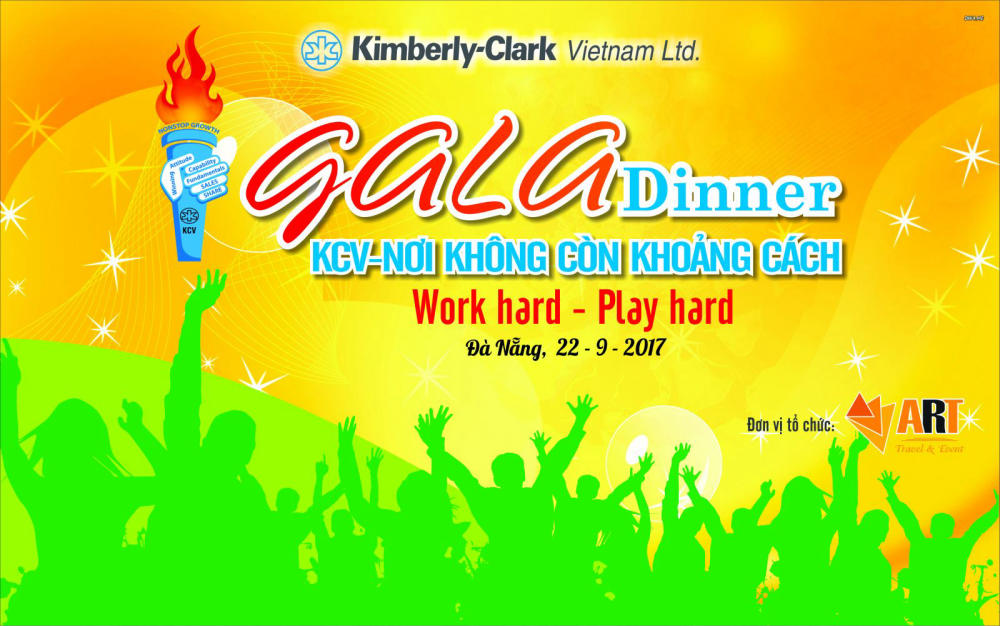 Gala Dinner tổ chức tại Đà Nẵng - Tập đoàn Kimberly Clark Viet Nam