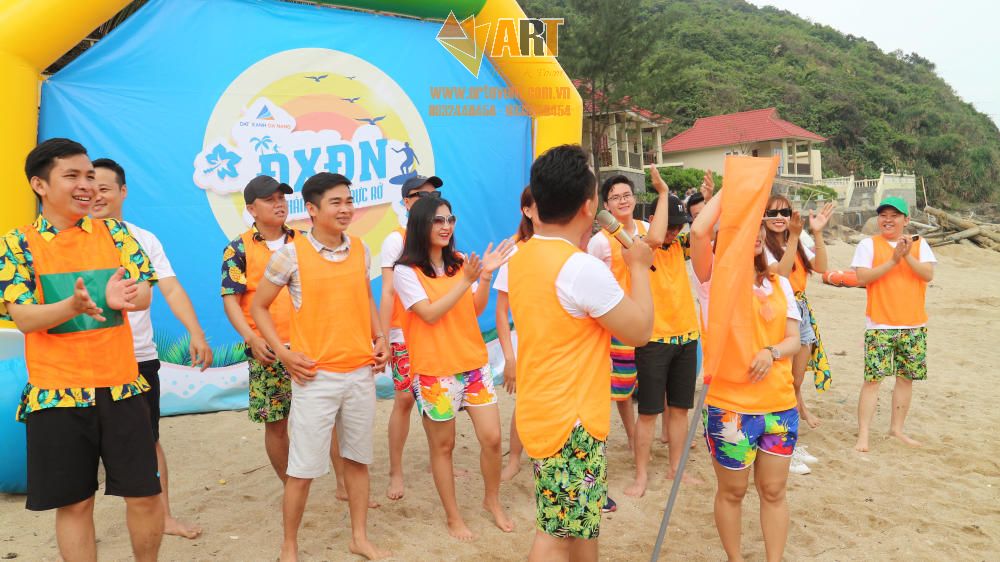 TeamBuilding tổ chức tại Cảng Tiên Sa - Đất Xanh Đà Nẵng 28.3