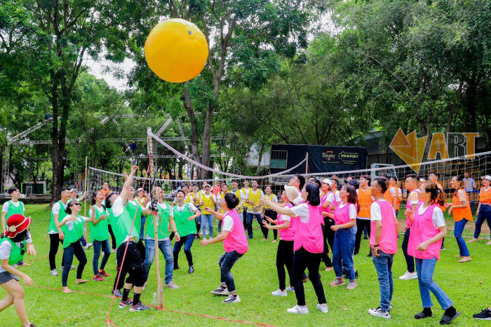 Tổ chức Team Building tại “Công viên trên mây” tại Takashimaya Sài Gòn