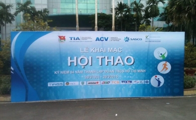 Thi công Backdrop, Phông nền Sân khấu, Standee