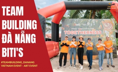 Team Building Đà Nẵng Bitis Bãi biển Tiên Sa