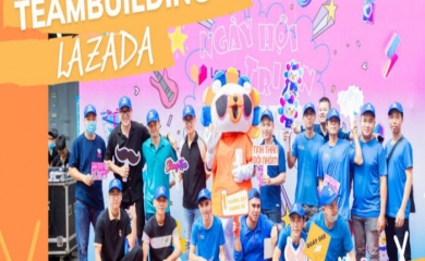 Team Building Sai Gon - Ngày Hội Lazada 1000 khách