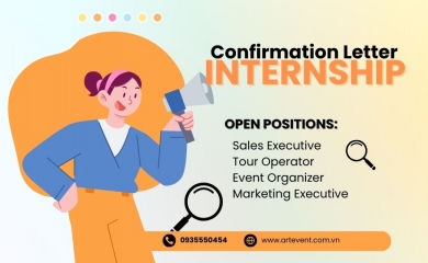 Thư xác nhận thực tập tại Viet Nam Travel and Event