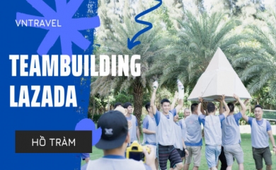 Team Building Kim Tự Tháp - Lazada - Hồ Tràm