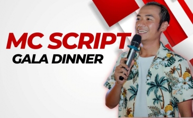 Mẫu MC Script Sự Kiện - Gala Dinner