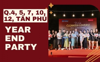 8 Địa Điểm Tổ Chức Sự Kiện Year End Party Q4,5,7,10, 12 Tân Phú