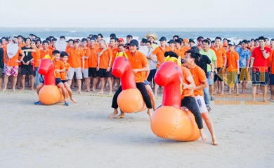 Teambuilding Đà Nẵng Lửa trại - bãi Nam Sơn Trà 1 Ngày 1 Đêm