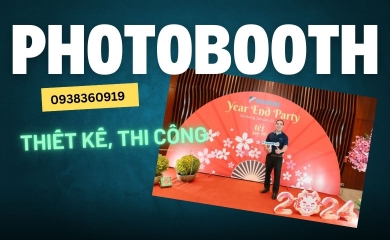 Dịch Vụ Thiết Kế, Thi Công Photobooth Gala Dinner